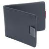 Pull Wallet Light Gray Slim Fashion Leather Pull Out Wallet Dollar Clip Card Package