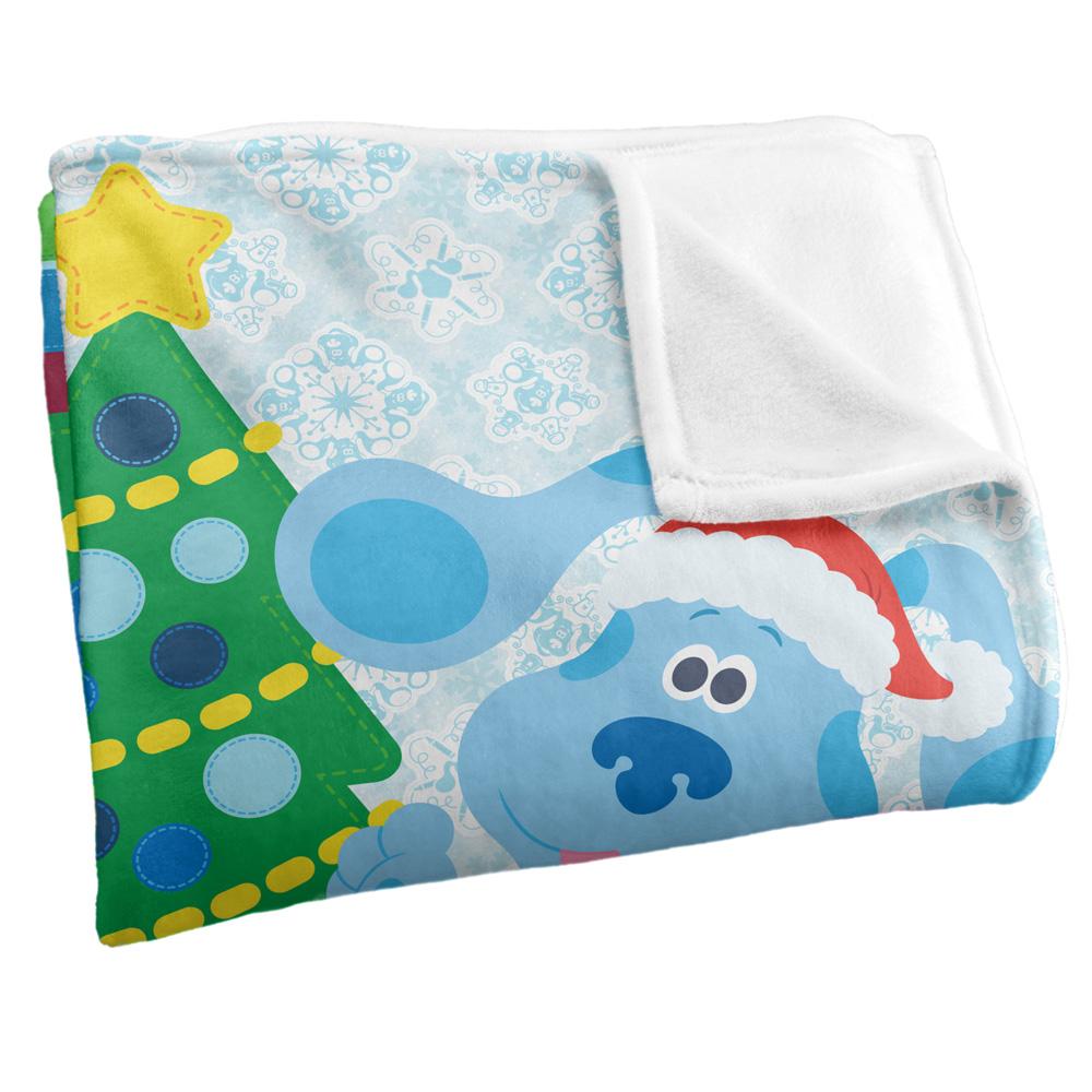 Blue´s Clues Silky Magenta Christmas Supersoft Blanket