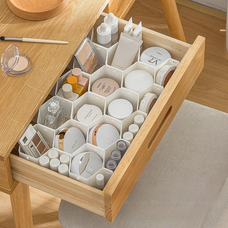 Modern Pp Drawer Divider Organizer For Bedroom Closet And Travel Storage