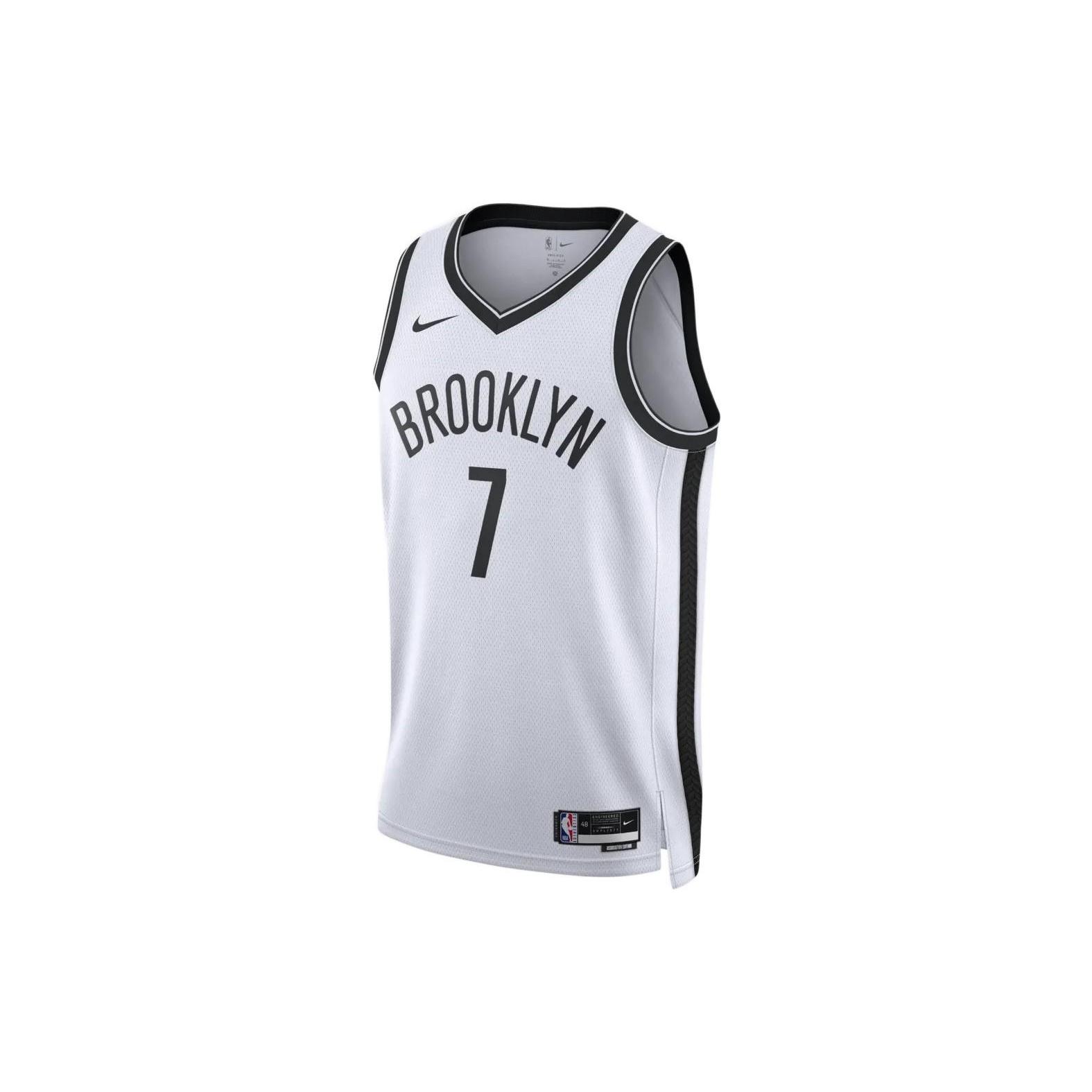 Nike NBA Kevin Durant Brooklyn Nets 2023/24 Association Edition Jersey #7 Men s DN2069-101 L