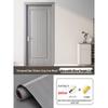 Self-Adhesive Wood Grain Door Renovation Sticker - Waterproof Decorative Cover-Up for Old Doors