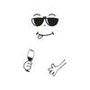 Vinyl Cute Kitchen & Dining Refrigerator Decal Home Decor Wallpaper Fridge Sticker