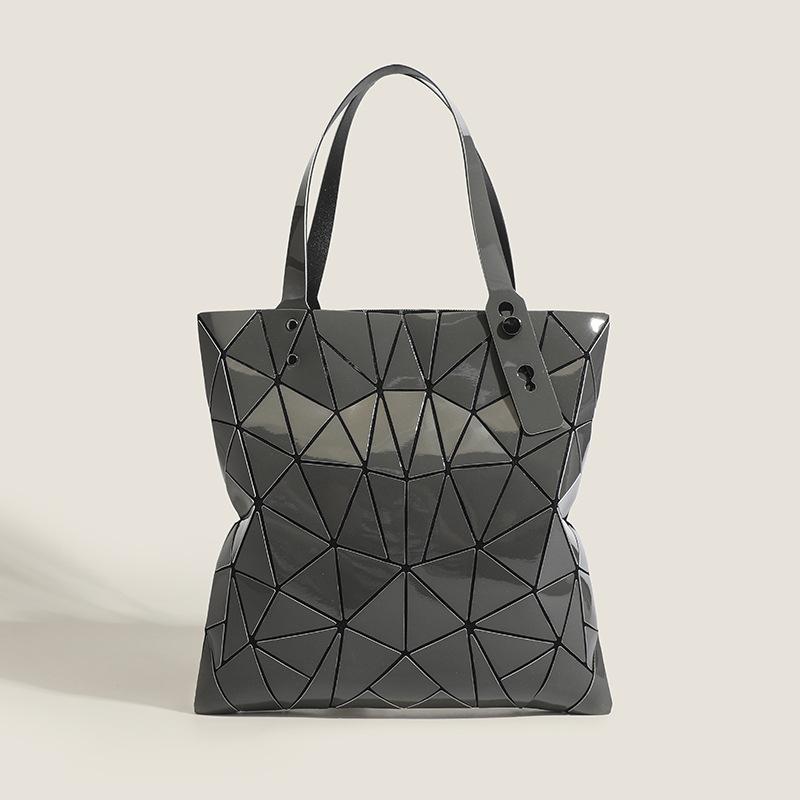 Frühling und Sommer Neue Mode Sechs-Fächer Umhängetasche Rhombus Faltbare Geometrische Tasche Vielseitige Rhombus Tragbare Tragetasche