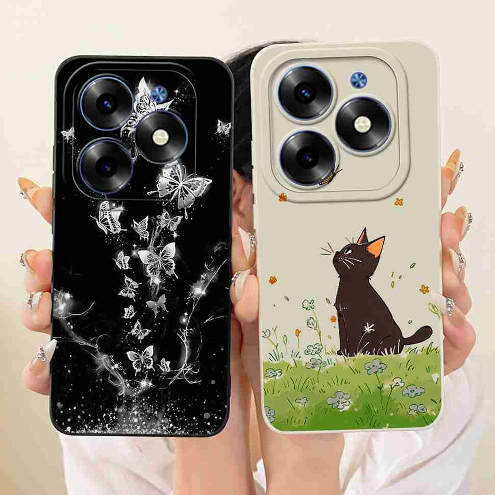 For Itel S23 Plus 4G Case Simple Style Sunset Soft Silicone Back Cover For ITEL S23 Plus 4G Phone Cases Fundas