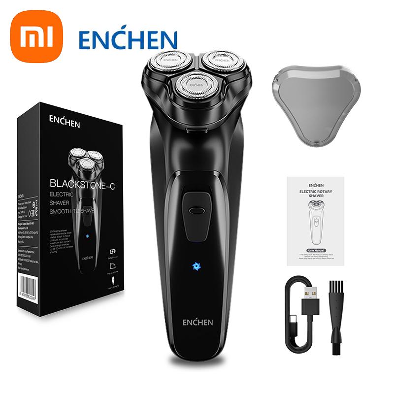 Xiaomi ENCHEN Blackstone Electrical Rotary Shaver Man 3D Trimmer Shaver