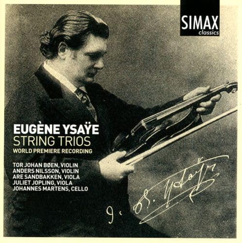 

CD E. YSAYE - String Trios PSC1295 US Classical Used