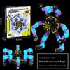 Deformable Luminous Gyro Toy: Educational Mechanical Fidget for Kids