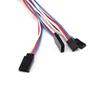 MPX8 Servo Quick Release Connector: 60-Core 8-Pin Extension Cable for 2/3-Servo, 20AWG Heat-Resistant Silicone Wire