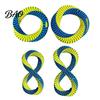 Interactive Tug Toys for Dogs Dog Dental Toy, Textured Woven Nylon Chew Teeth Cleaning Durable Fetch Round or Figure 8 Design, Washable Toy