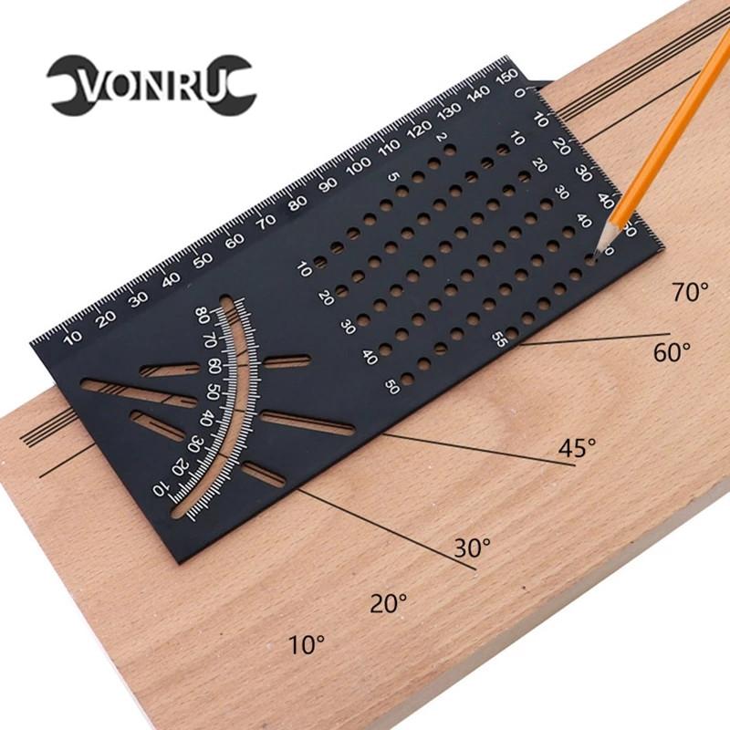 Пластиковый скрибер Ласточкин хвост Маркировка Шаблон Вертикальный угол ...