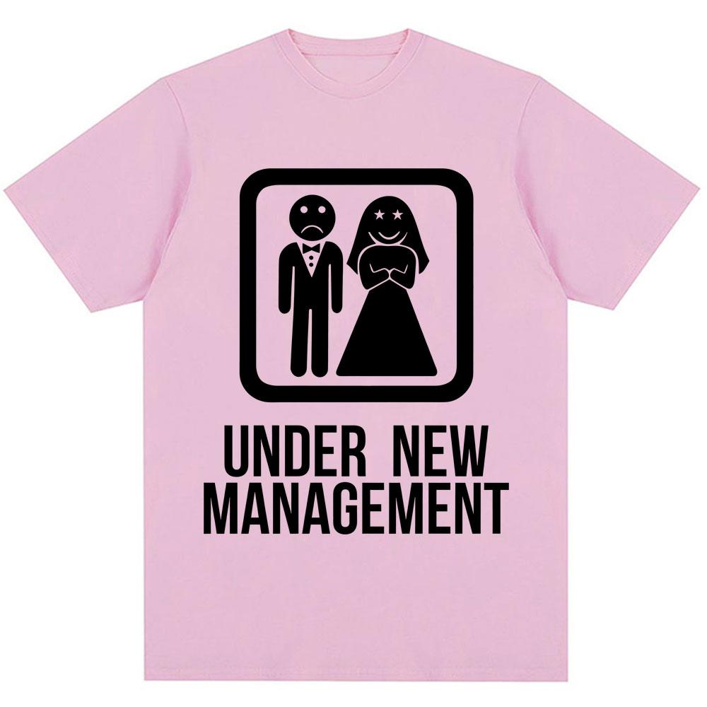 2026 SpringSummer Fuuny Wedding Graphic Mens and Womens Creative PopStyle Casual TShirt