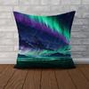 Polar Lights Pillow Case For Car Sofa Decorative Home Doublesided Print Plush Square Throw Pillow Cushion Cover