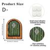 Fairy-tale Cottage Wooden Door, Garden Wall Decorations, Corner Ornaments, Courtyard Landscaping, Miniature Landscape, Atmosphere Effect