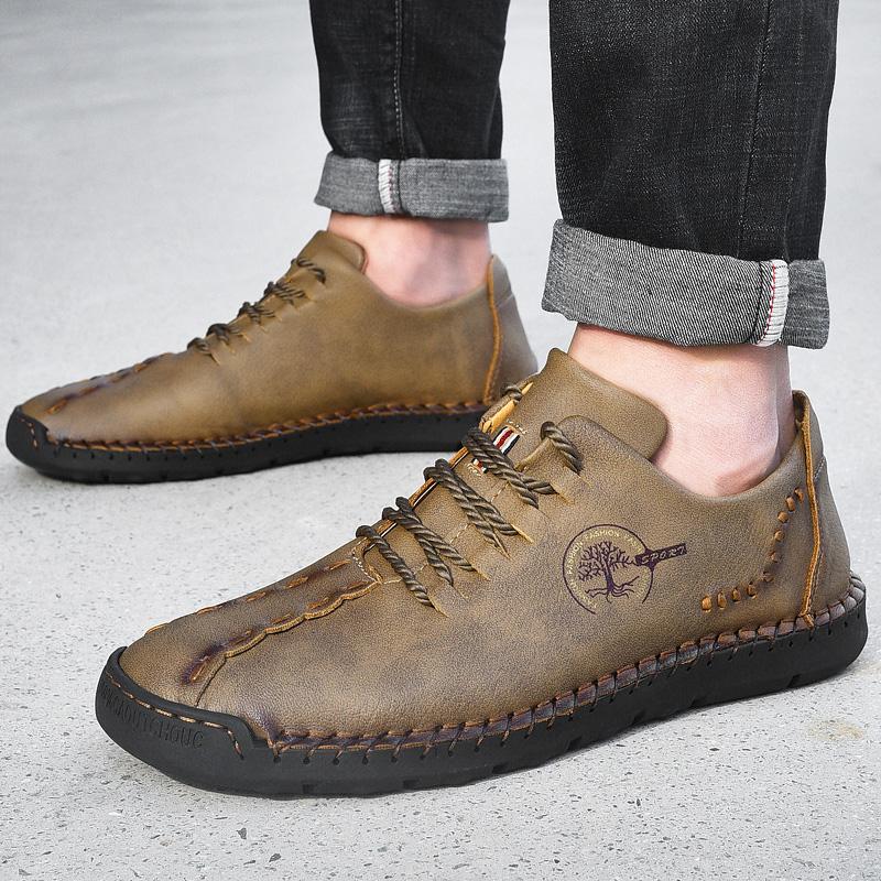 

Мужские мокасины зеленые туфли для вождения широкие синие балетки повседневная обувь больших размеров летняя обувь для активного отдыха ручной работы EU: 48 хаки