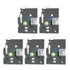 5 Pcs Label Maker Tape Black On White 12mm Width 8m Length Waterproof Printer Label Maker Tape for P Touch for PT D210