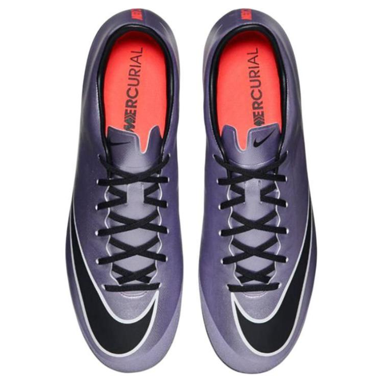 Nike Jr Mercurial Victory V Comfortable Non-Slip Durable Soccer Shoes Men Sneaker Silver 717140-580