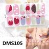 New Adorable Cartoon Expression Nail Stickers - Fun, Cute, No-Bake Design