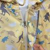 Kids' Quick-Drying Waterproof Raincoat for School with Space Design