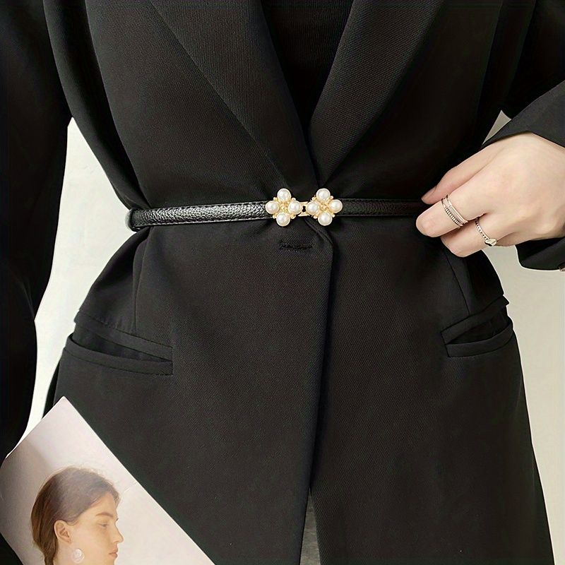 Contemporary Womens Summer Dress Accessories Pu Waist Belt In Various Elegant Shades