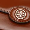 Tory Burch Robinson Logo Flap With Magnetic Snap Closure Leather Shoulder Crossbody Bag Women Bags Deep-Rust 161831-223