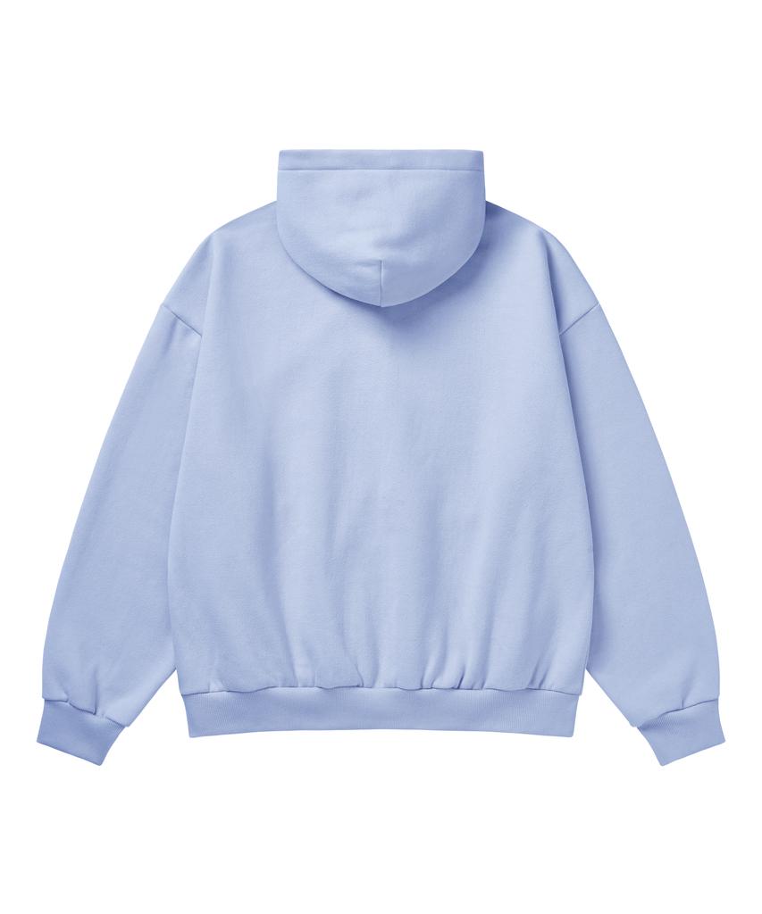 The Dreamer Weighted Blanket Zip-Up Hoodie Cloud Blue