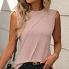 Blusas Casuais Slim de Cor Sólida para Mulheres Moda Verão Vintage Camisas e Blusas Elegantes Juvenis Femininas