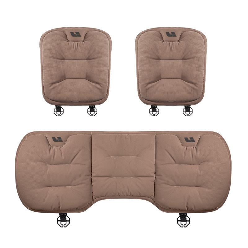 Four Seasons Breathable Car Seat Cushions: Ideal for Winter & Summer, Compatible with L6 L7 L8 L9 ONE MEGA Models, Full Set