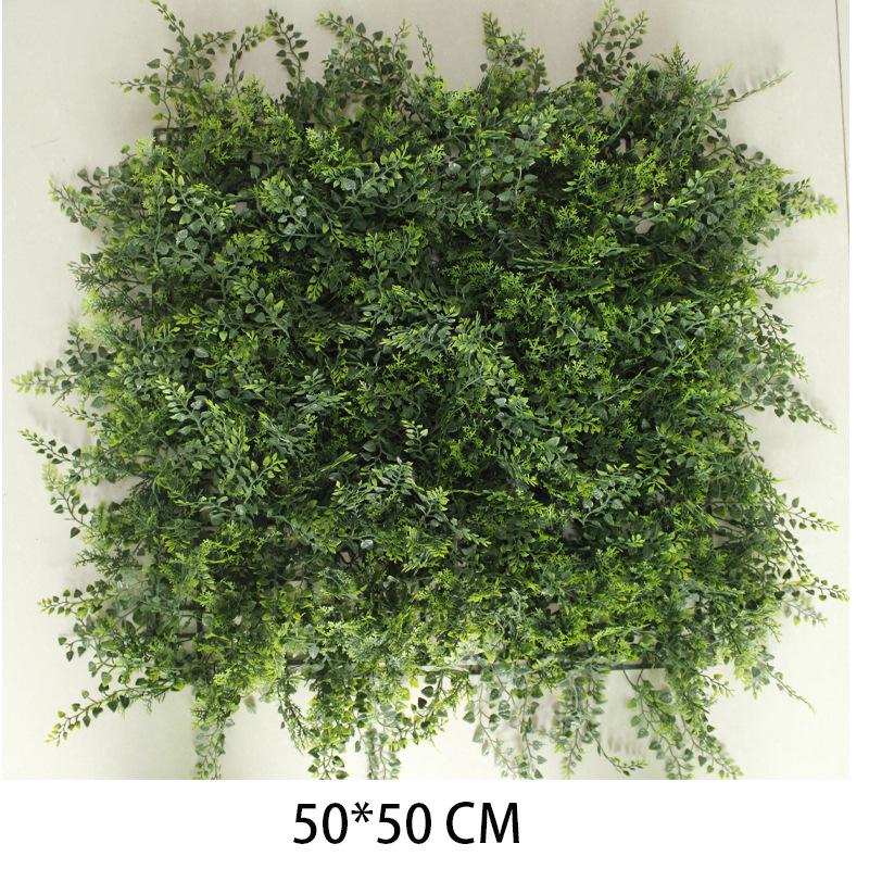 Flame-Retardant Green Wall: Anti-Aging Lawn Decoration for Malls & Backgrounds