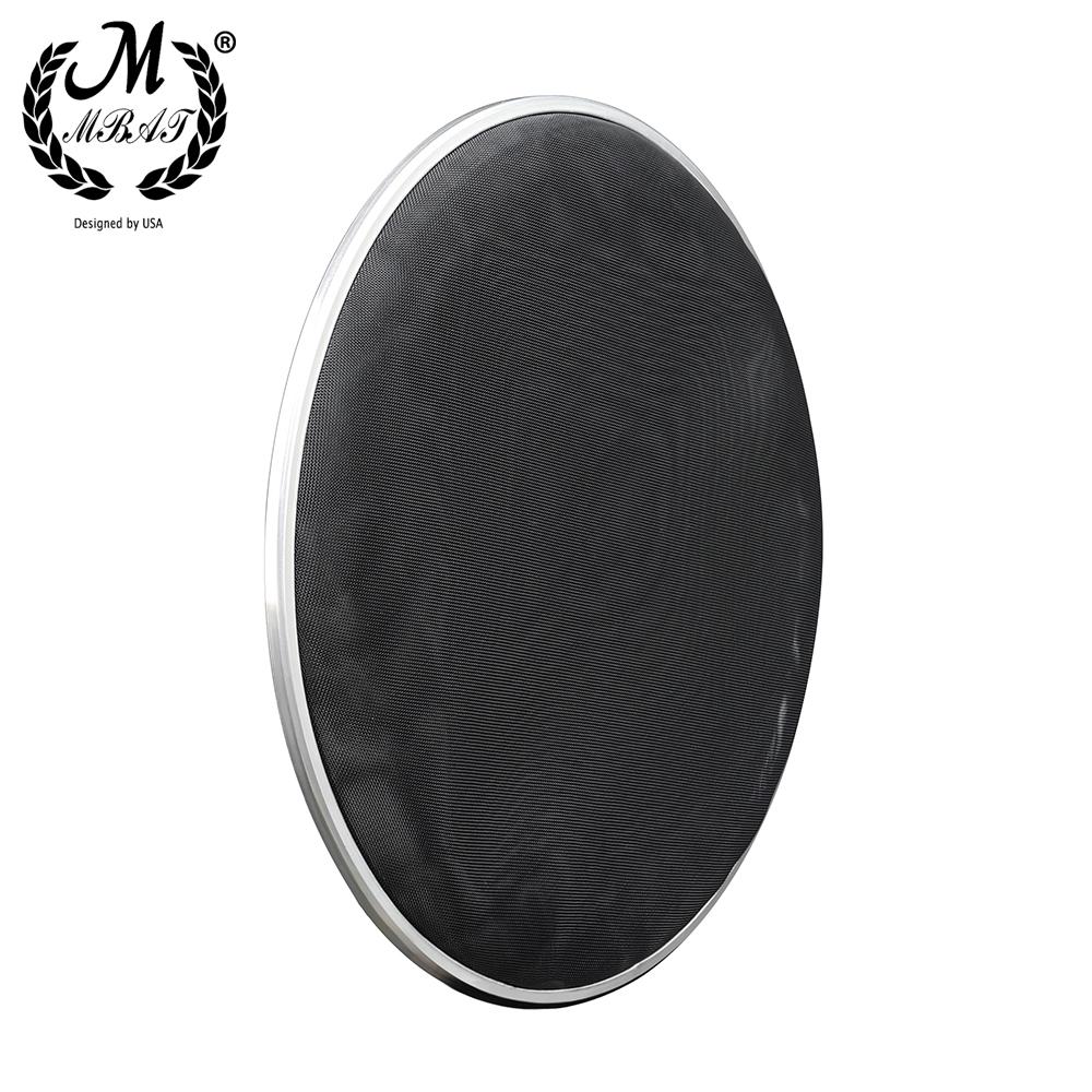M MBAT 10-Inch Black Double Layer Nylon Mesh Drum Head Silent Mute Drum Skin Percussion Parts, For Bass Drum Set Accessories