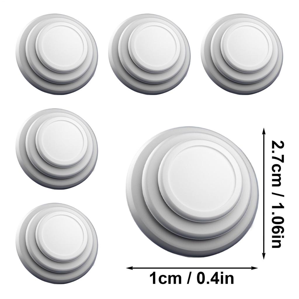 Car Door Cushion, 8 Pcs Sound Insulation Shock Absorber Gasket, Adhesive Door Shock Absorber,