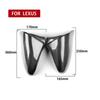 Carbon Fiber Add-On Side Mirror Cover Caps For Lexus IS200/250/300/350 2014-2020