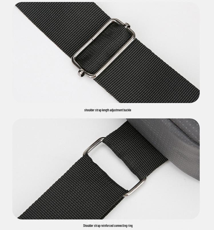 Men's Fashion Cycling Crossbody Bag - Versatile, Casual, Single Shoulder Bag for Outdoor Sports and Commuting