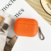 PU Leather Diamond Rhombus Pattern Earphone Case for AirPods Pro 3 & Airpods 4 ANC 3 2 1 Business Solid Color Protective Sleeve