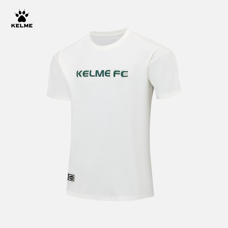 

Мужская повседневная футболка KELME 2026, свободный крой, короткий рукав, ощущение прохлады M