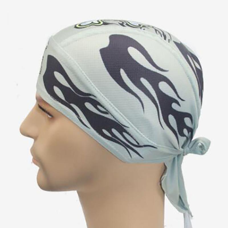 Radfahren Totenkopf Piratenkappe Hut Bandana Kopfwickel Atmungsaktive Helmfutter Schweißabweisend UV Sport Stirnband Schal für Männer und Frauen