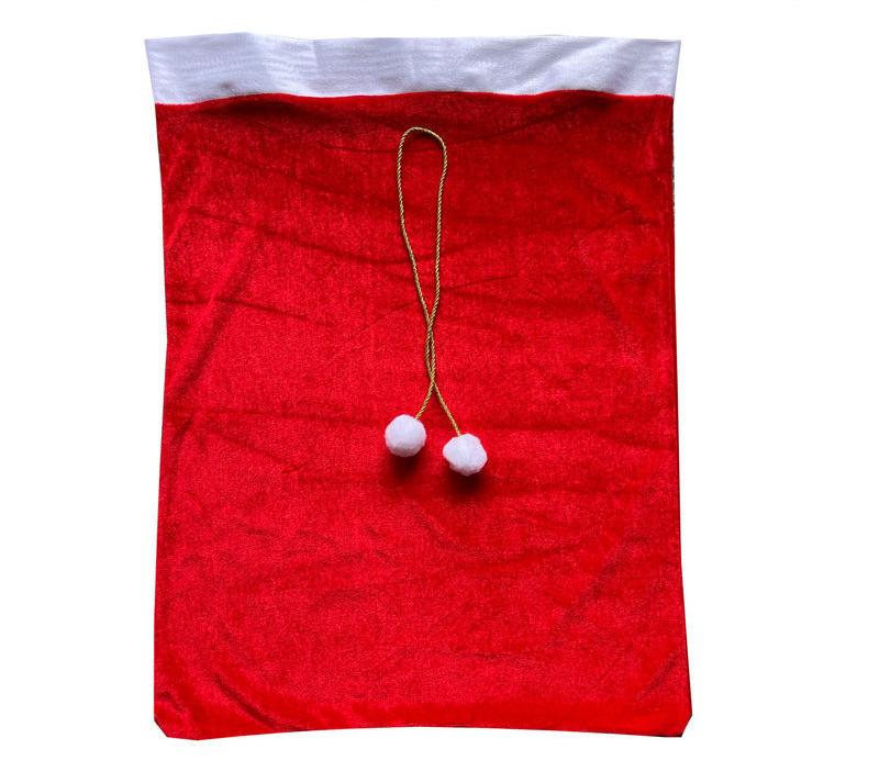 

Большая рождественская подарочная сумка Рюкзак Санта-Клауса Подарочный пакет для конфет Рождественская сумка для яблок Упаковочная сумка