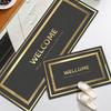 Kitchen Mat Living Room Area Rugs Balcony Hallway Carpet Bathroom Anti -Slip Water Absorbent Washable Floor Mat Entrance Doormat