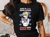Anime Boba Tea Girl T-Shirt, Cute Manga Lover Tee, Aesthetic Otaku Apparel, Unique Graphic Shirt, Trendy Bubble Tea Top