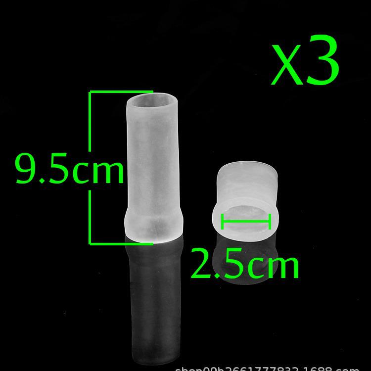 Silicone Penis Exercise Ring & Sleeve Connector Set