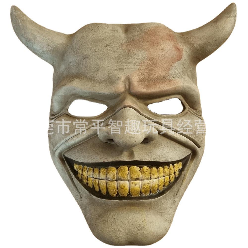 New Halloween black telephone mask The black phone Horror Predator Latex Mask