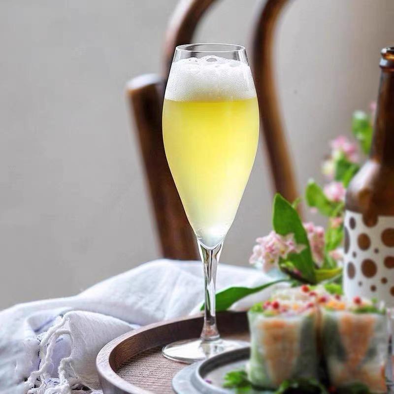 Japanese Retro Cocktail Glass Home Kitchen Creative Champagne Glass White Wine Cup Crystal Bubble Glass Party Bar Drinking Gifts