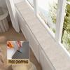 Cojín para alféizar de ventana, cojín para mirador, cojín estrecho para borde de ventana de transformación, decoración de balcón antideslizante y a prueba de polvo