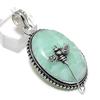 Amazonite Gemstone Handmade 925 Sterling Silver Gift Jewelry Pendant 2.17" O4t20