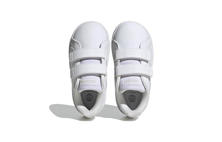 Adidas Neo GRAND COURT Low top Skateboard Shoes White Infant And Toddler FZ6164