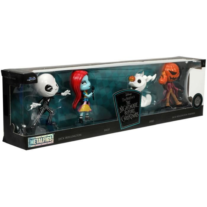 Figurines - metalfigs - halloween town - jack skellington - sally - zéro