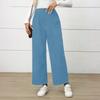 Women's Straight Pants Fashion Casual Pants Nine Point Harlan Pants