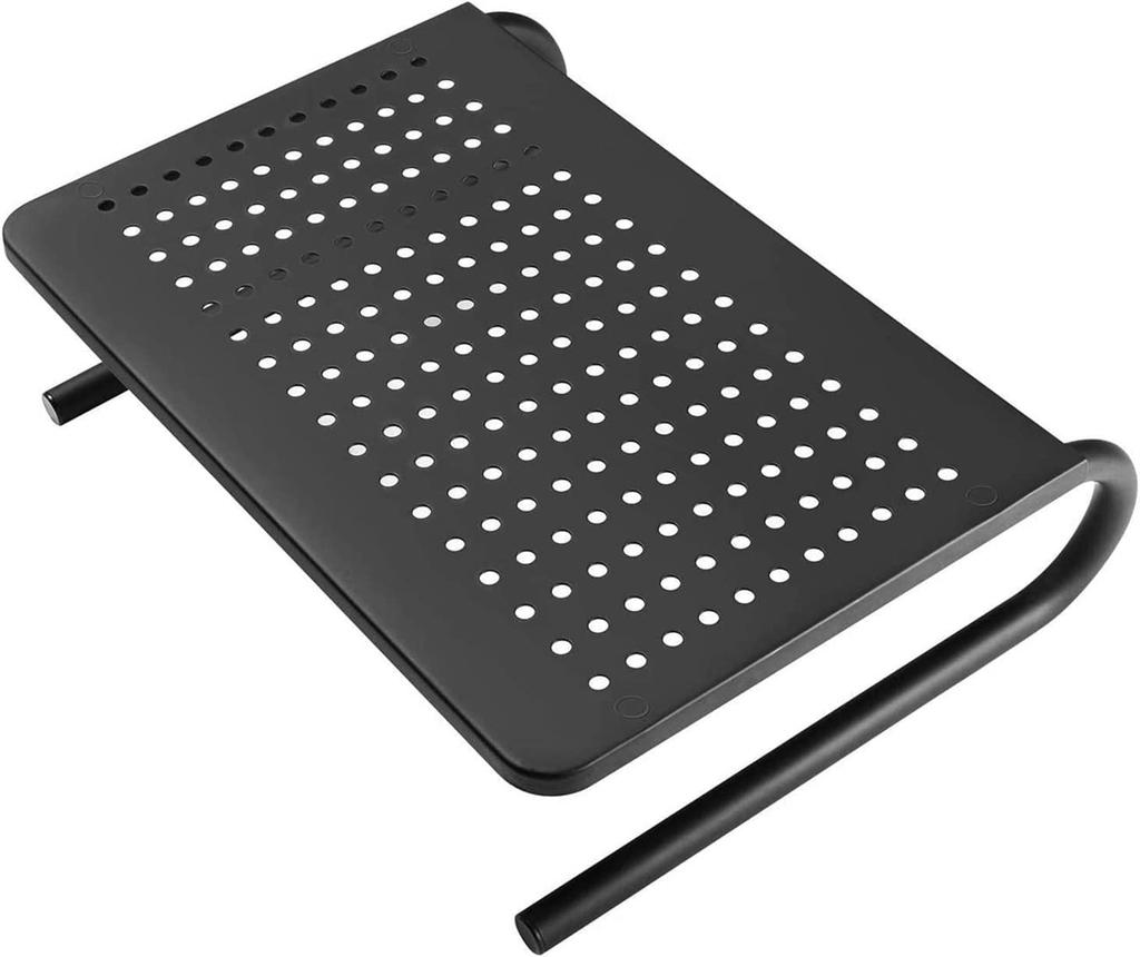 Suptek Desktop Monitor Laptop Display Stand with Computer Monitor Keyboard Perforated Desktop Posture Stationery No Tools Load Capacity MST004 Stand,