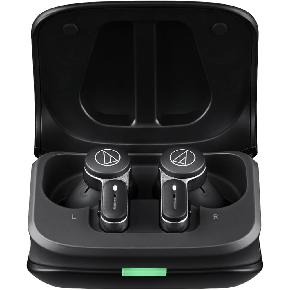 Audio-Technica ATH-TWX7 Wireless Earphones, Bluetooth, Noise Cancelling, Up To 20 Hours Playback, Enhanced Call Quality, Multipoint Compatible, Hear-T