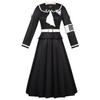 Tsukumo Kako Sizuhara Hiruko Damenmantel-Kleid-Set Cosplay Kostüm Anzug Die Hundert Cos Linie -Letzte Verteidigungsakademie Halloween Anzug