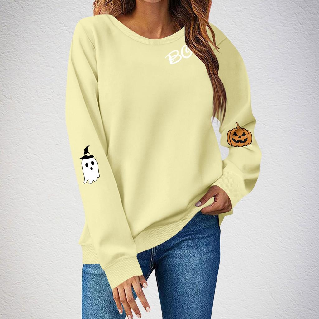 Women's Sweatshirt Long Sleeve  Casual Comfort Loose Lightweight Women's Sweatshirt